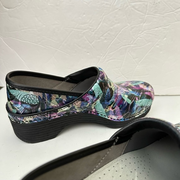 Dansko LT Pro Tooled Watercolor Size 38 New - Picture 6 of 10